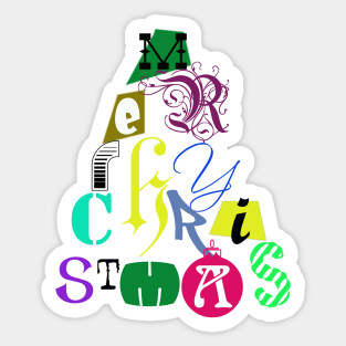 Christmas tree Sticker